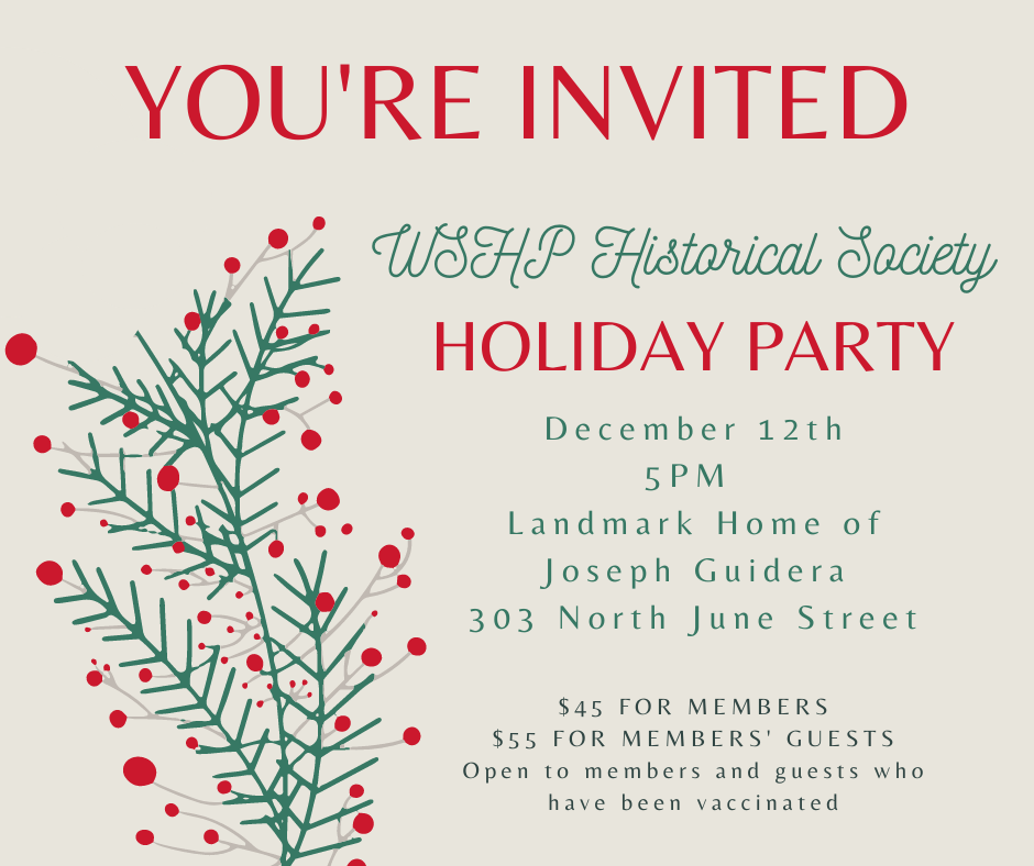 Invitation Card About Holiday Party by WSHPHS