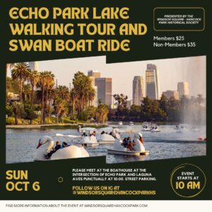 ECHO PARK SWAN BOAT RIDE AND TOUR