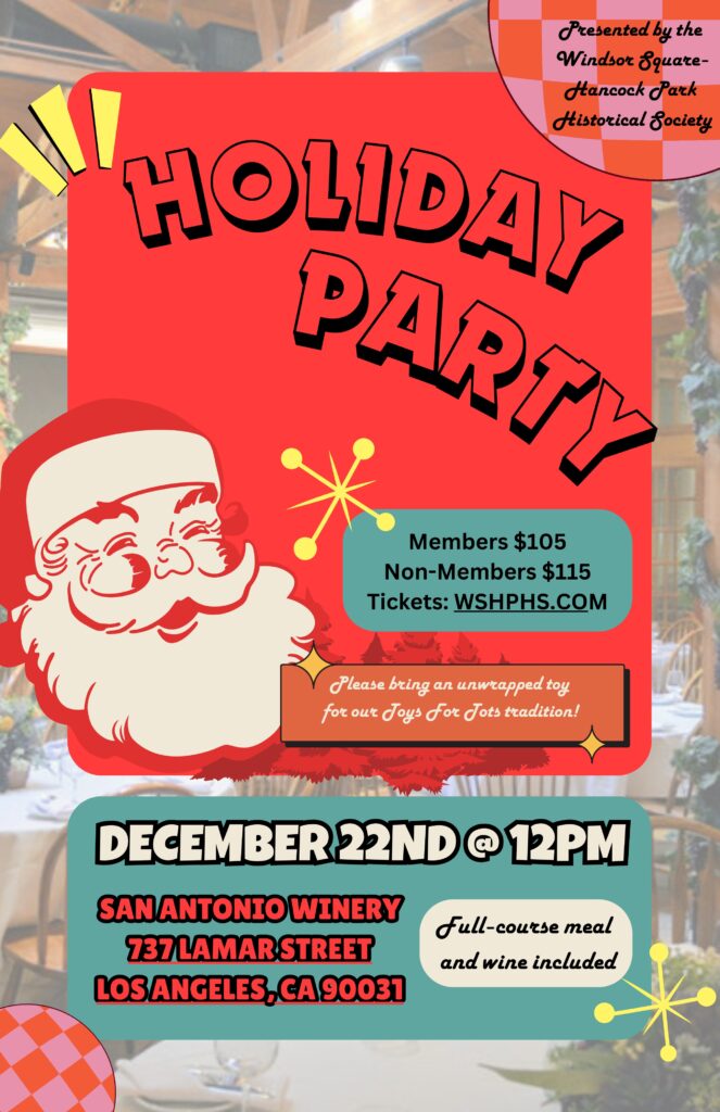 WSHPHS Holiday party 2024