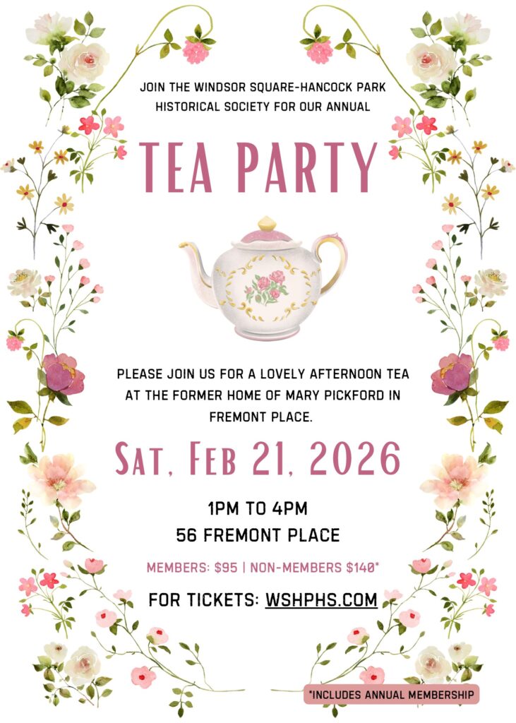 Annual Afternoon Tea Flier